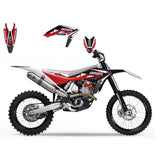 Kit de autocolantes BLACKBIRD DREAM para HUSQVARNA TC/TE 449-511 11-13