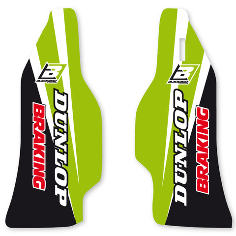 Jogo de autocolantes protectores de forqueta BLACKBIRD RACING DREAM 4 KAWASAKI KX 250F 06-08, KX 450F 06-08