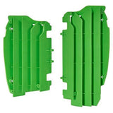 Deflectores de Radiador POLISPORT KAWASAKI KX 450 F 12-15 Verde