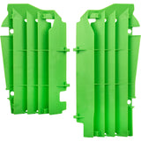 Deflectores de Radiador POLISPORT KAWASAKI KX 250 F 17-20 Verde