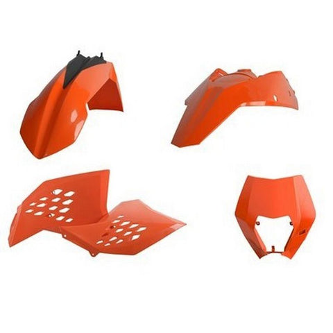 Kit de Plásticos POLISPORT para KTM EXC/EXC-F 08-11