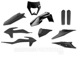 Kit de Plásticos POLISPORT FULL KIT KTM EXC/EXC-F 20-23 Preto