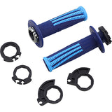 Punhos ODI Lock-On EMIG PRO V2 2T e 4T Azul Marinho/ Azul