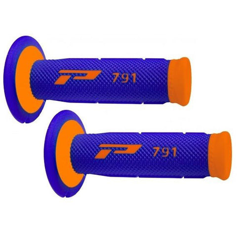 Punhos PROGRIP 791 Dupla Densidade Azul/Laranja Flúor