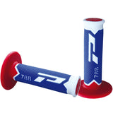 Punhos PROGRIP 788 Tripla Densidade Azul/ Vermelho