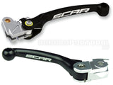 Par Manetes Articuladas SCAR HONDA CRF 450R 21-24, CRF 450RX 21-24 Preto