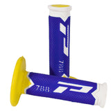 Punhos PROGRIP 788 Tripla Densidade Branco/ Azul/ Amarelo