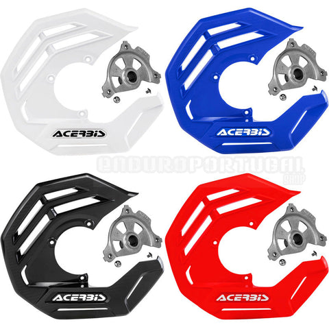 Protecção de Disco ACERBIS X-FUTURE YAMAHA YZ 250F 14-25, YZ 450F 14-24, WR 250F 20-21, WR 450F 20 (com suporte)