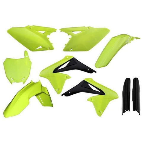 Kit de Plásticos ACERBIS FULL KIT SUZUKI RMZ 450 08-17 Amarelo Flúor